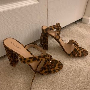 Leopard Print Heels